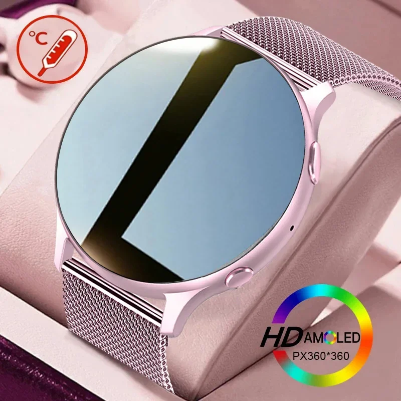 

2024 New Bluetooth Call Smart Watch Women Men 1.32 " AMOLED 360*360 HD Pixel Display Smartwatch Ladies Woman for Android IOS