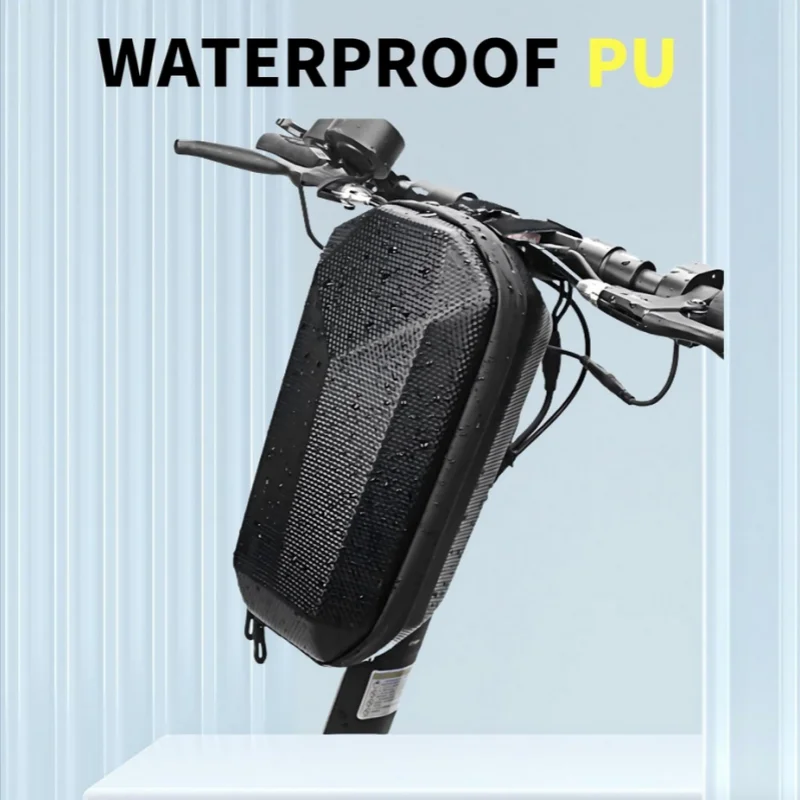 Electric scooter bag Storage Electric Bike Handlebar Bag Scooter Storage with Large Capacity Waterproof Front Handlebar