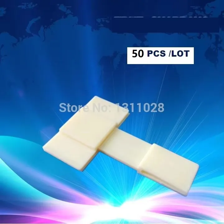INK WAY 50pcs Ciss accessories T shape clip T support for ciss ink cartridge Pipeline