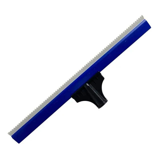 Notched Squeegee For Epoxy Flooring - 56cm Leveling Tool With 2mm, 3mm, 5mm Teeth, Stainless Steel