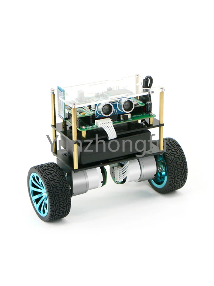 

STM32 Two Wheel Balancing Trolley B570 Two Wheel Self Balancing Robot Kit PID Parameter Adjustment LQR