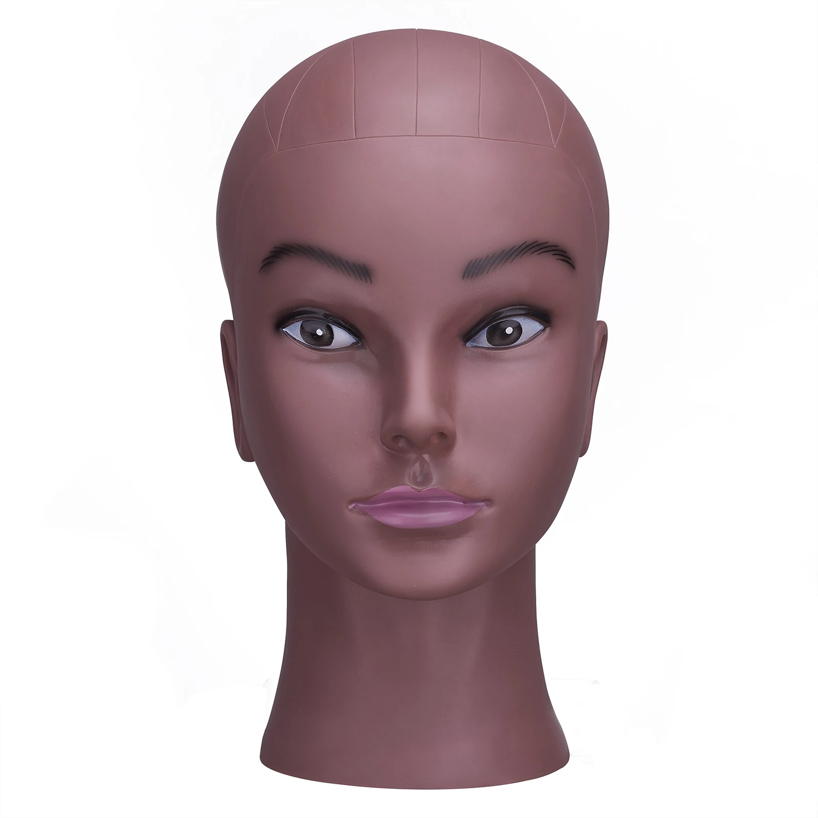 New Bald Afro Mannequin Head Without Hair For Making Wigs Hair