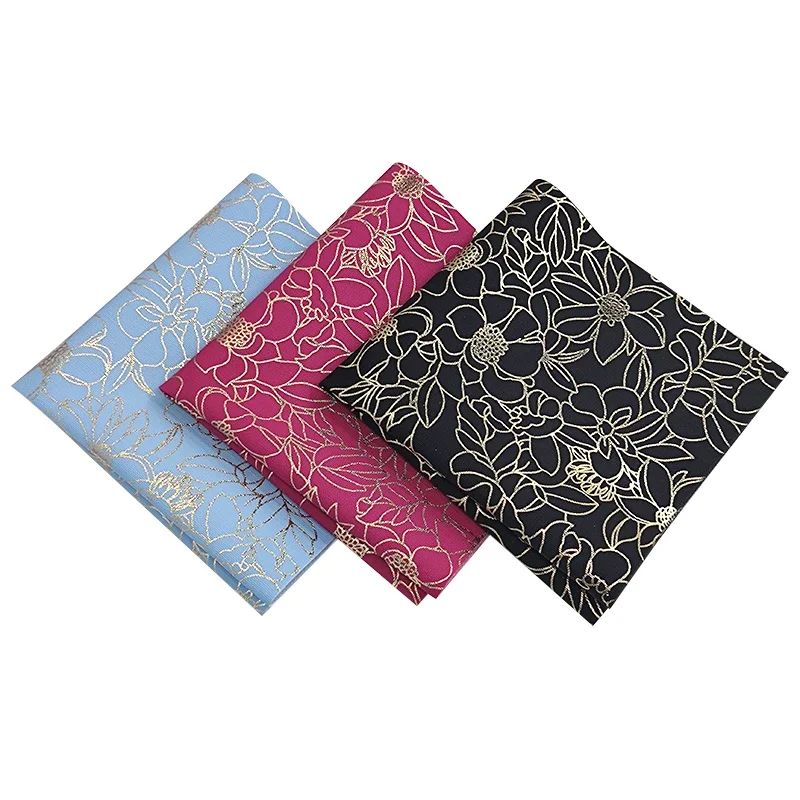 Hot stamping Printed Faux Leather Bow Making Supplies Pu Leather Fabric for Upholstery Bag Material diy Craft Supplies 30x135cm