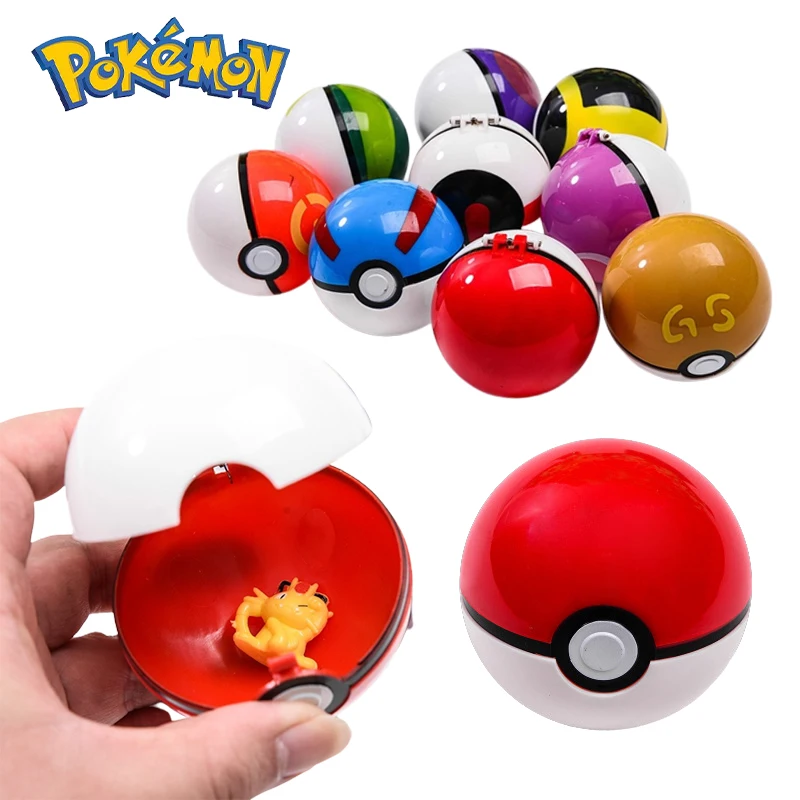 Conjunto De 12 Pçs Pokemon Pokeball Conjunto Poke Grande Mestre Bola Mais  Original Pokémon Figura Pikachu Brinquedos Presente Aniversário Das  Crianças - Figuras De Ação - AliExpress