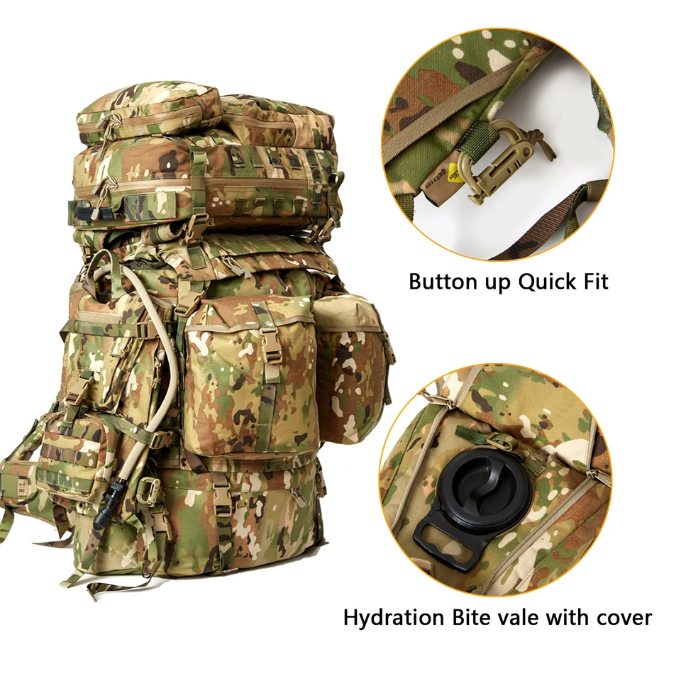USMC Pack Improved Modification Kit Upgrade For FILBE Main Ruck - OV Innovations - Foto 10