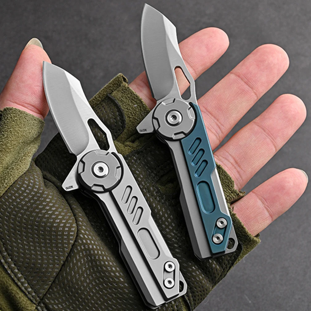 

EDC Portable Folding Pocket Utility Knife High Hardness Handle Indoor Outdoor Hunting Equipment Hard M390 Art Knife Wholesale