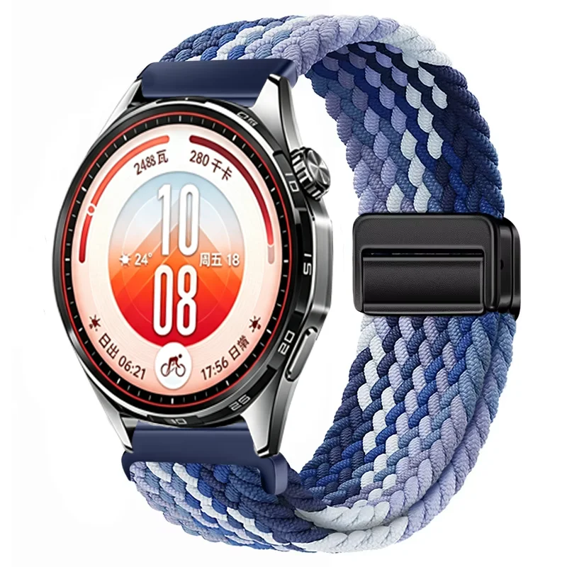 Nylon Magnetic Clasp Sports Bracelet, 20mm/22mm