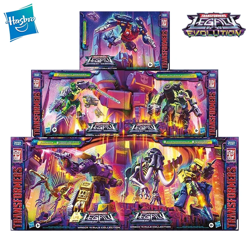 

Hasbro Transformers LEGACY Evolution Spindle Impactor Mastroominus Leadfoot Springer Bulkhead Twintwist Anime Action Figures Toy