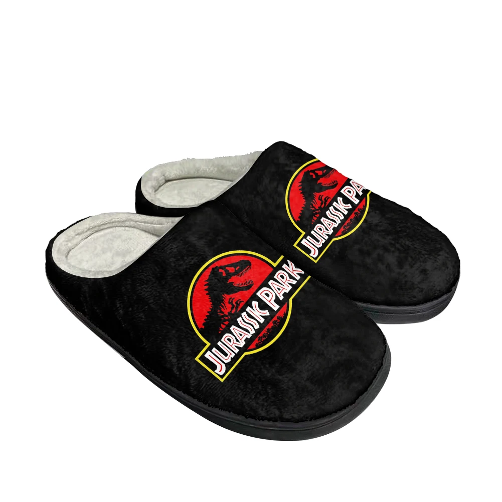 

Hot Jurassic Park Fashion Cotton Custom Slippers Mens Womens Sandals Plush Casual Keep Warm Shoes Thermal Comfortable Slipper