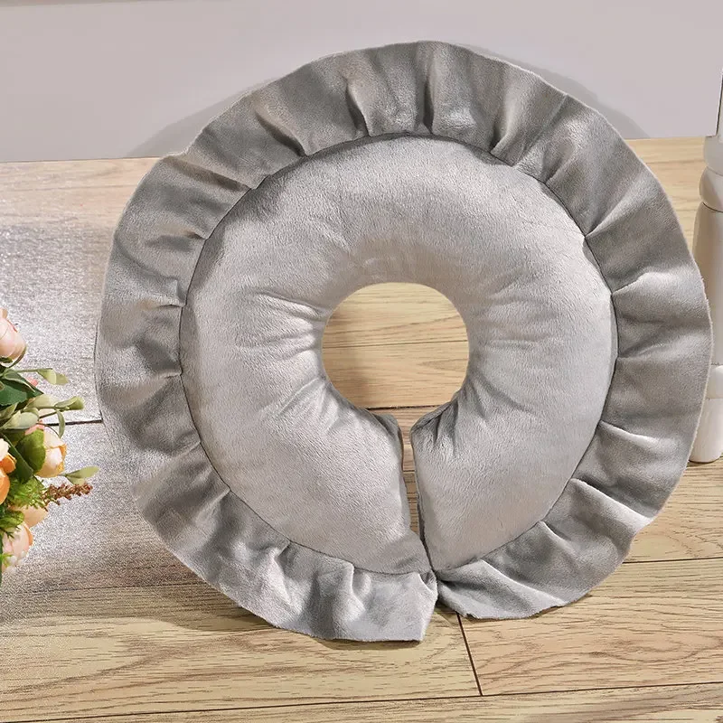 Zipper Removable Facial Massage Sleeping Pillow for Beauty Salon Massage Tool Flower Shape Bed Pillow with Insert Almohada 4
