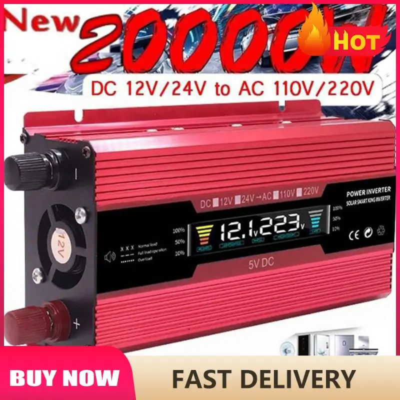20000W-Sine-Wave-Car-Inverter-DC12V-24V-To-AC-220V-Power-Voltage ...
