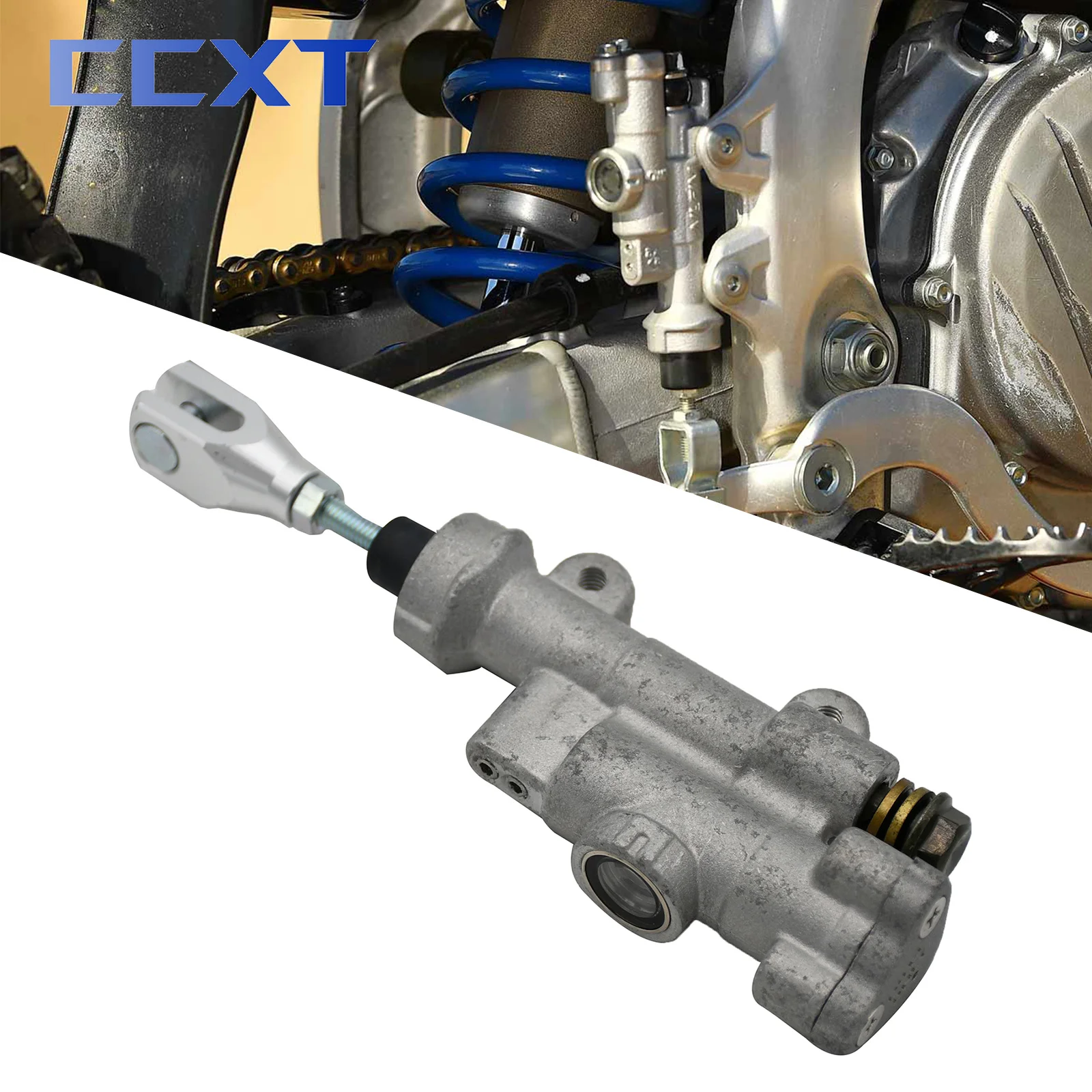 Dispositivo Freno Posteriore Cilindro Maestro Freno Posteriore Moto Per Honda Cr125R Cr250R Crf 250R 450R 250X 450X 250Rx 450Rx Kayo T4 T6