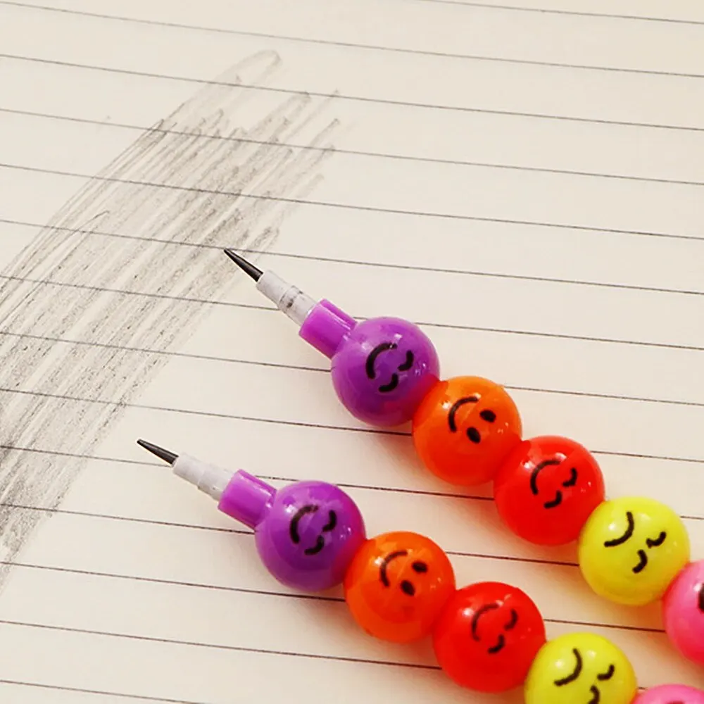 Description Picture 6 of item10Pcs Lollipop Building Block Pencil Graffiti Pen for Children Birthday Party Favors Student Back To School Gifts Pinata Fillers