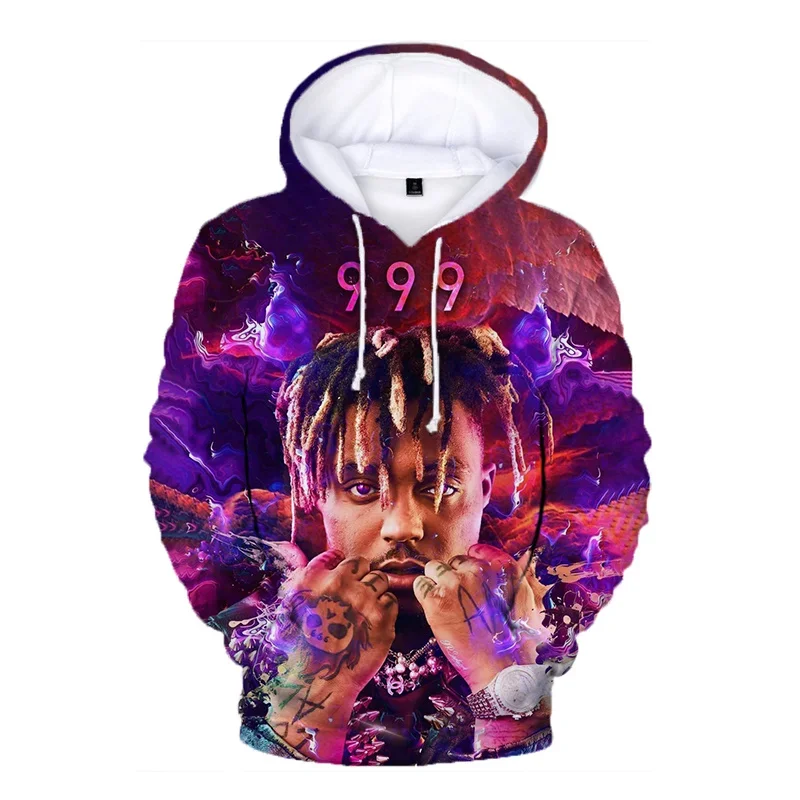 

2023 RIP 999 Juice Wrld 3d 3D Hoodie Pullover 999 Hip Hop 3D Hoodie Pullovers Sweatshirt Men Women Pullover Hooded Fashin Tops