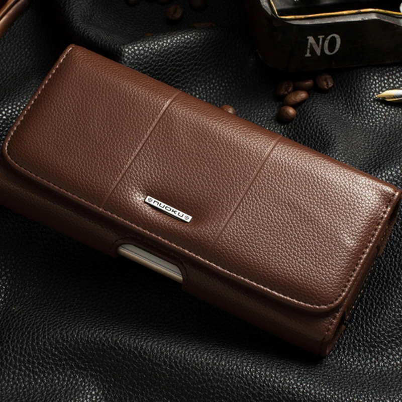 

New Mobile Phone Waist Bag Cell Phone Holster 5.8/6.5'' Leather Phone Pouch for Samsung S22 S21 S20+ 5g for iPhone 14 13 pro max