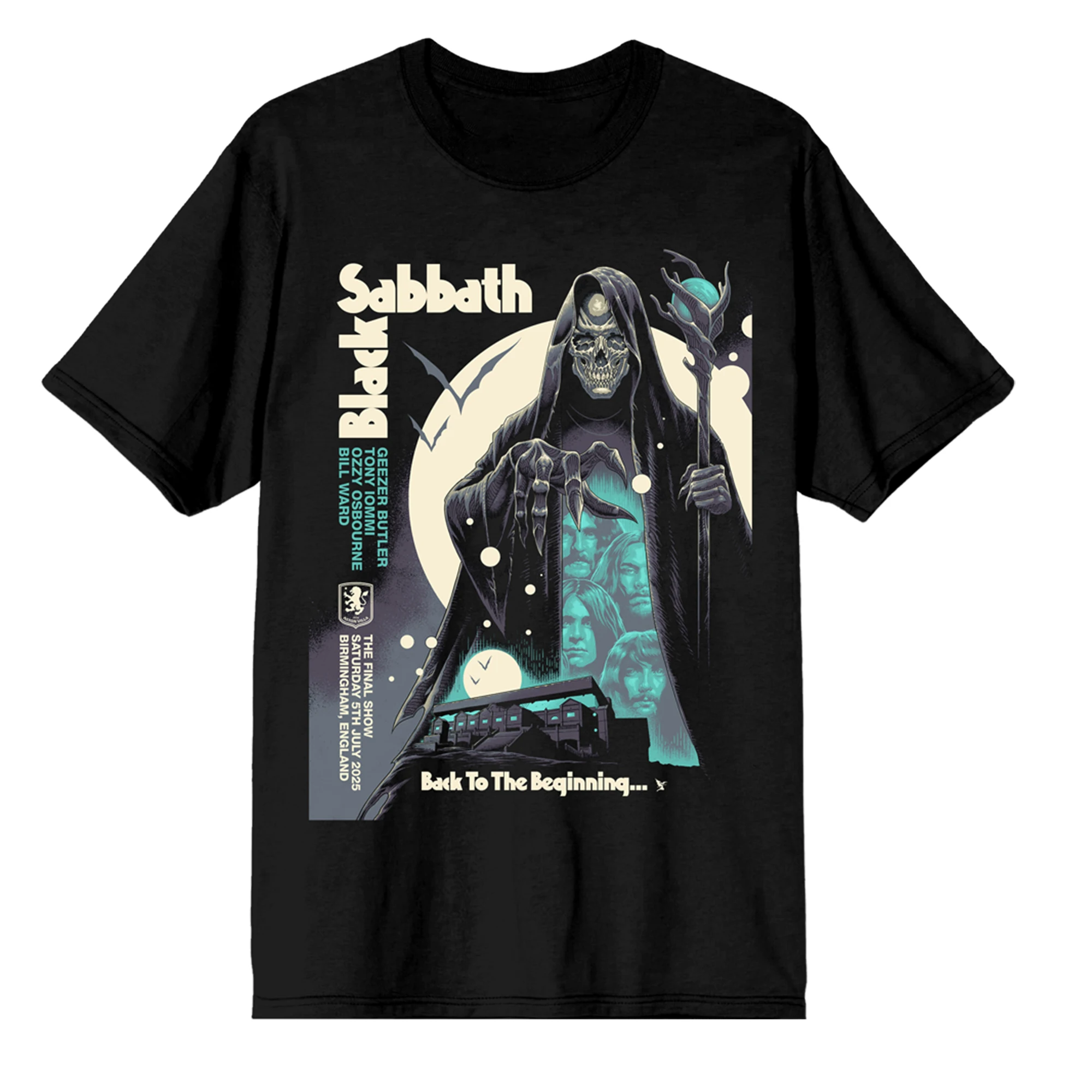 Black Sabbath and Ozzy Osbourne Back To The Beginning Merch
