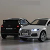 1/32 Audi Q5 SUV Sport Toy Car Model JKM Diecast Metal Vehicle Miniature Collection Sound & Light Free Wheels Collection Boys 4