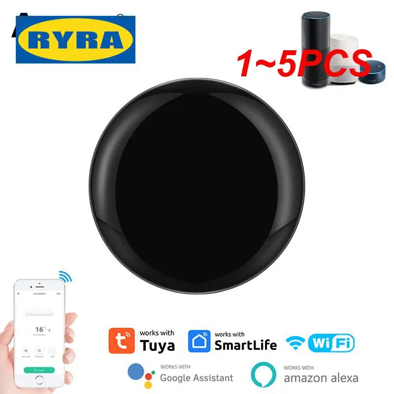 

1~5PCS Tuya WiFi IR RF Bluetooth Smart Remote Control For Air Condition TV Smart Home Infrared Controller For Alexa