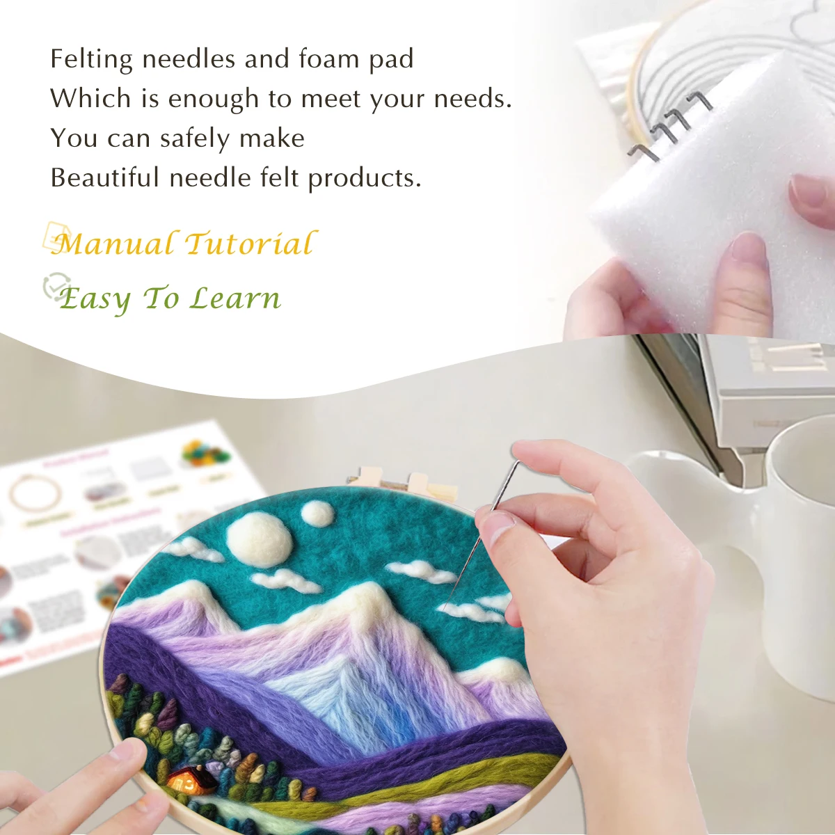 Needle Felting Kit For Beginner 3