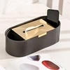 Luxury Multifunction PU Leather Tissue Box Remote Sundries Storage Holder Desktop Paper Drawer Art Home Decor Napkin Box 4
