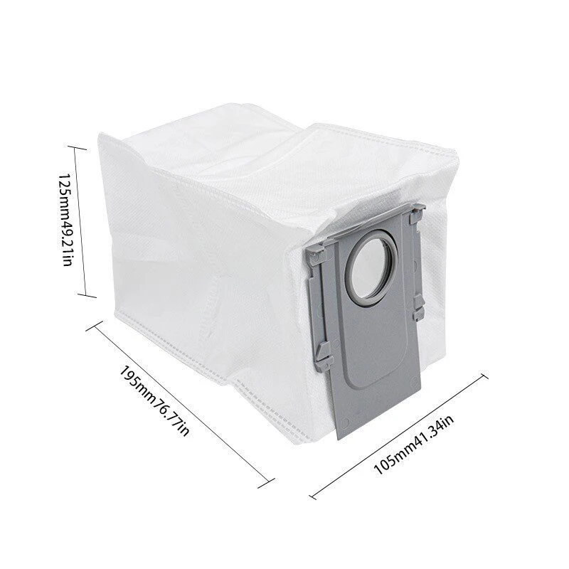 Roborock Saros 20 Robot Vacuum Cleaner Accessories Main Brush Side Brush HEPA Filter Mop Cloths Dust Bag Spare Parts
