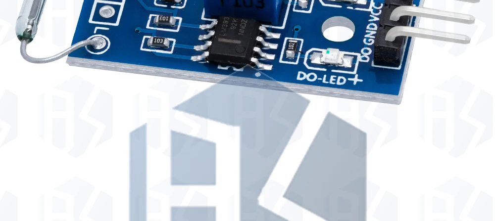 1 Stück/5 Stück G123-08 LM393 Reed-Sensor-Modul Magnetron-Modul Reed-Schalter Magnetschalter für Arduino DIY-Kit – Detail 39