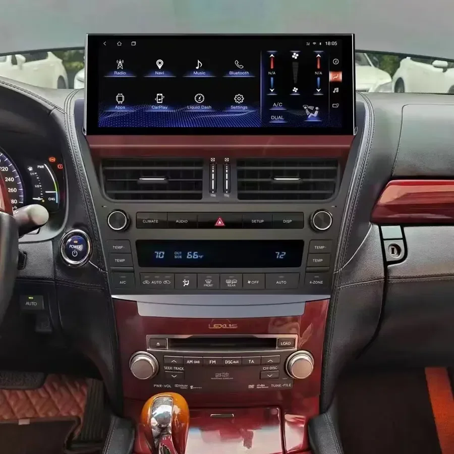  LS460 LS600 2006-2012  QLED ī÷, ڵ ÷̾, ȵ̵ 13.0, 8G + 256G, GPS, , , RDS , ڵ CD 