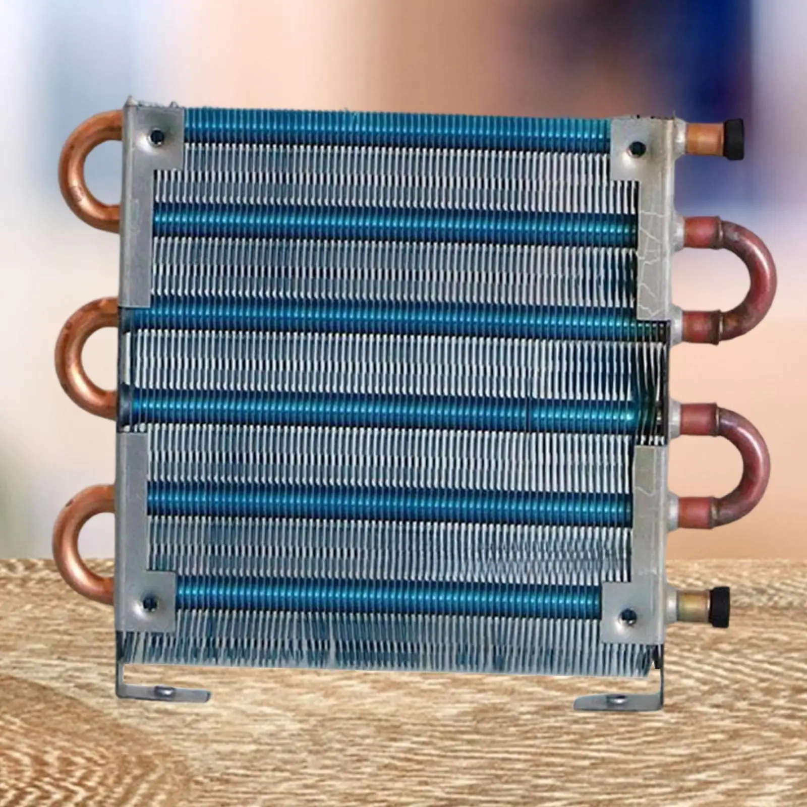 Small Condenser Radiator Aluminum Fin Cooling System Sturdy Heat Exchanger