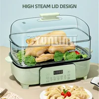 26L Electric Cooker, Household Multifunctional Electric Steamer, Visible And Transparent Steamer 2