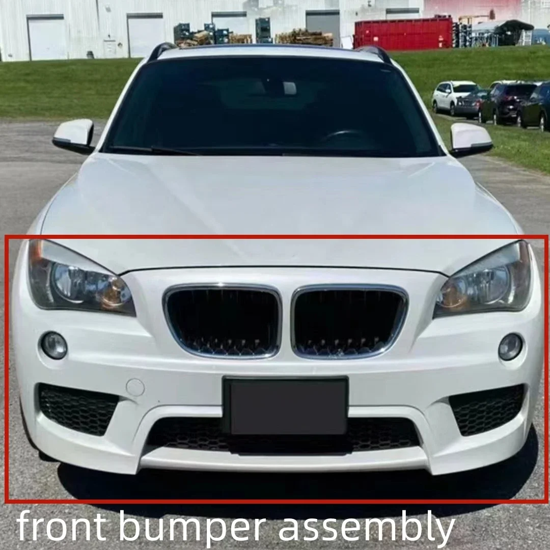 BMW X1 E84 レーシング スタイル 3P フロント バンパー リップ スポイラー スプリッター デュフューザー X1 18i 18d 20i 20d 23d 25i 28i 2009年-2015年 Add-on Universal Fit For BMW X1 E84 2010-2016 Front Bumper Spoiler