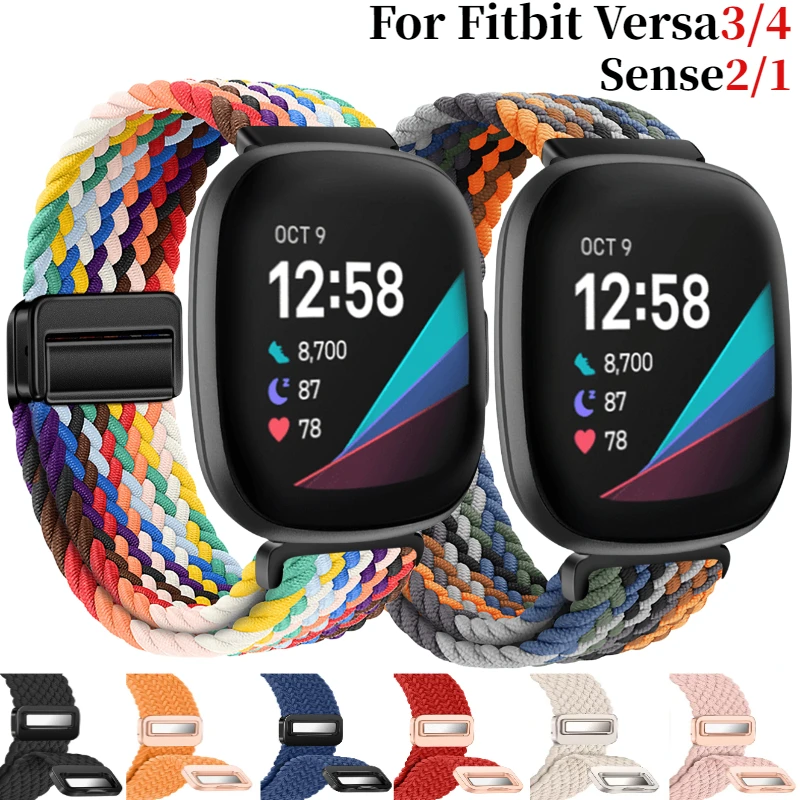 Nylon Braided Loop Strap with Adjustable Magnetic Clasp – Premium Wristband Accessories