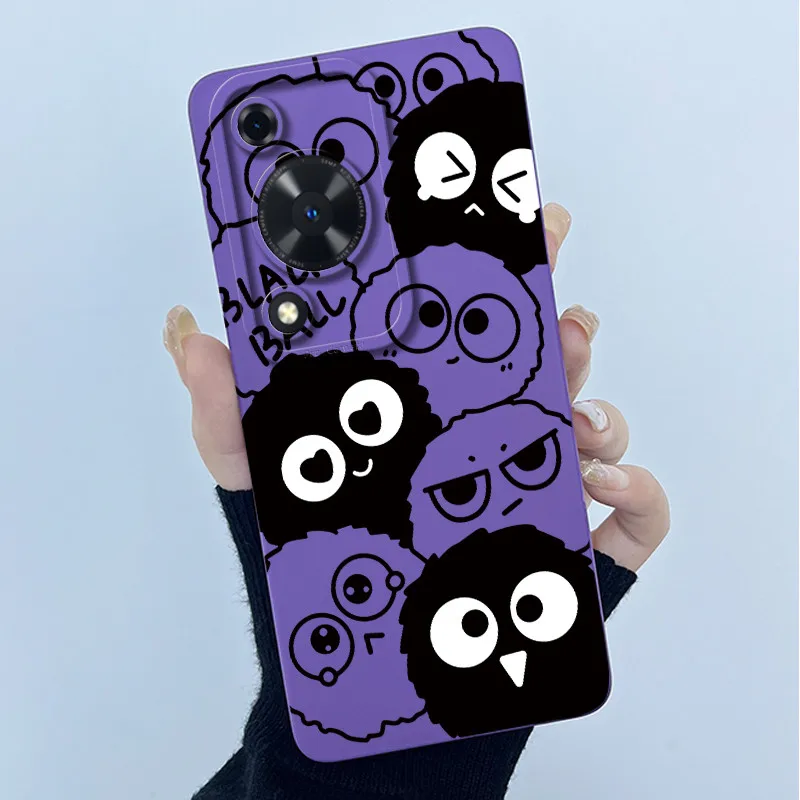 Cute Cartoon Bumper Slim Matte Silicone Protective Phone Case