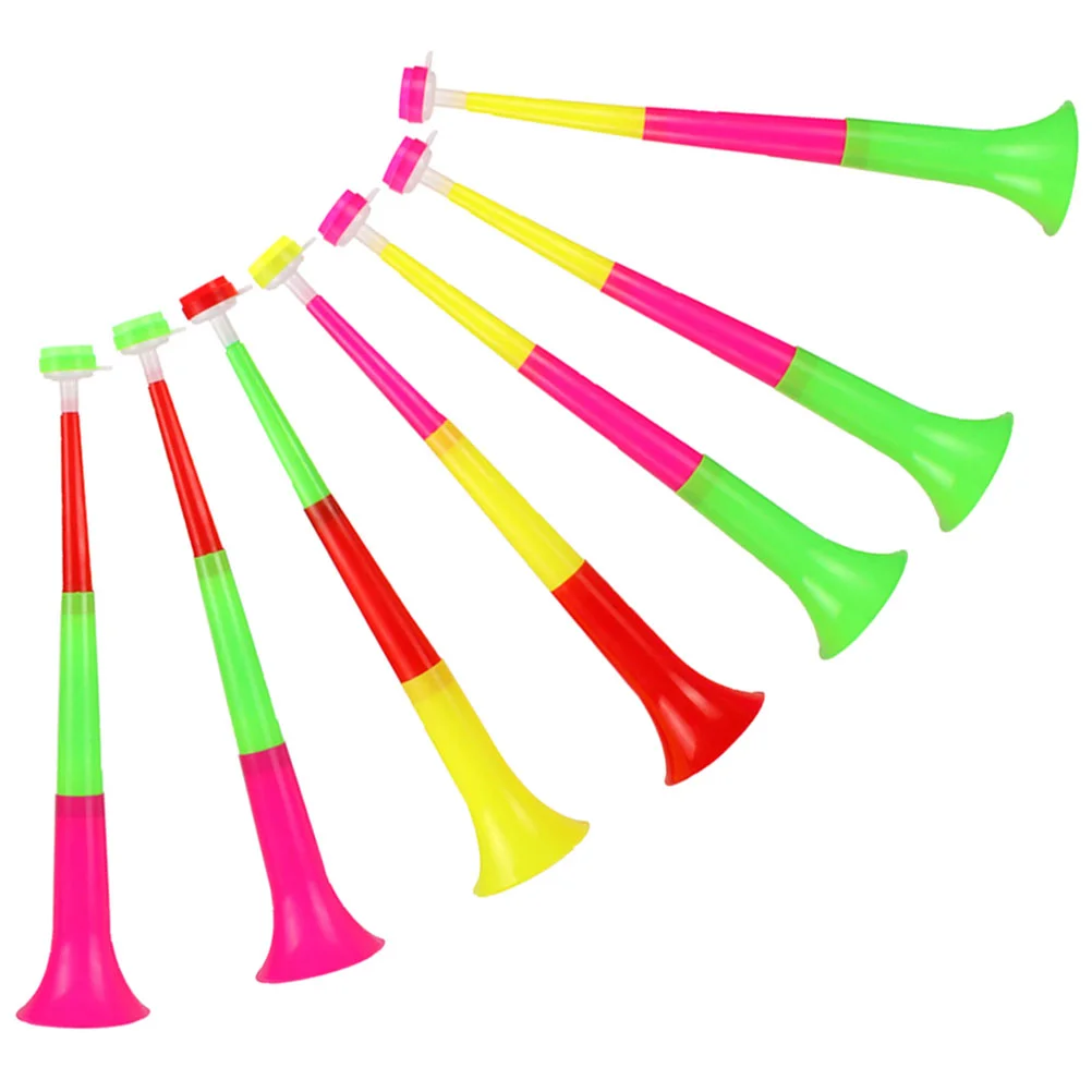 

7 Pcs Children's Trumpet Noise Makers For Sporting Events Toys Party Horn Soccer Funny Horns Vocalize Props Telescopic Musical