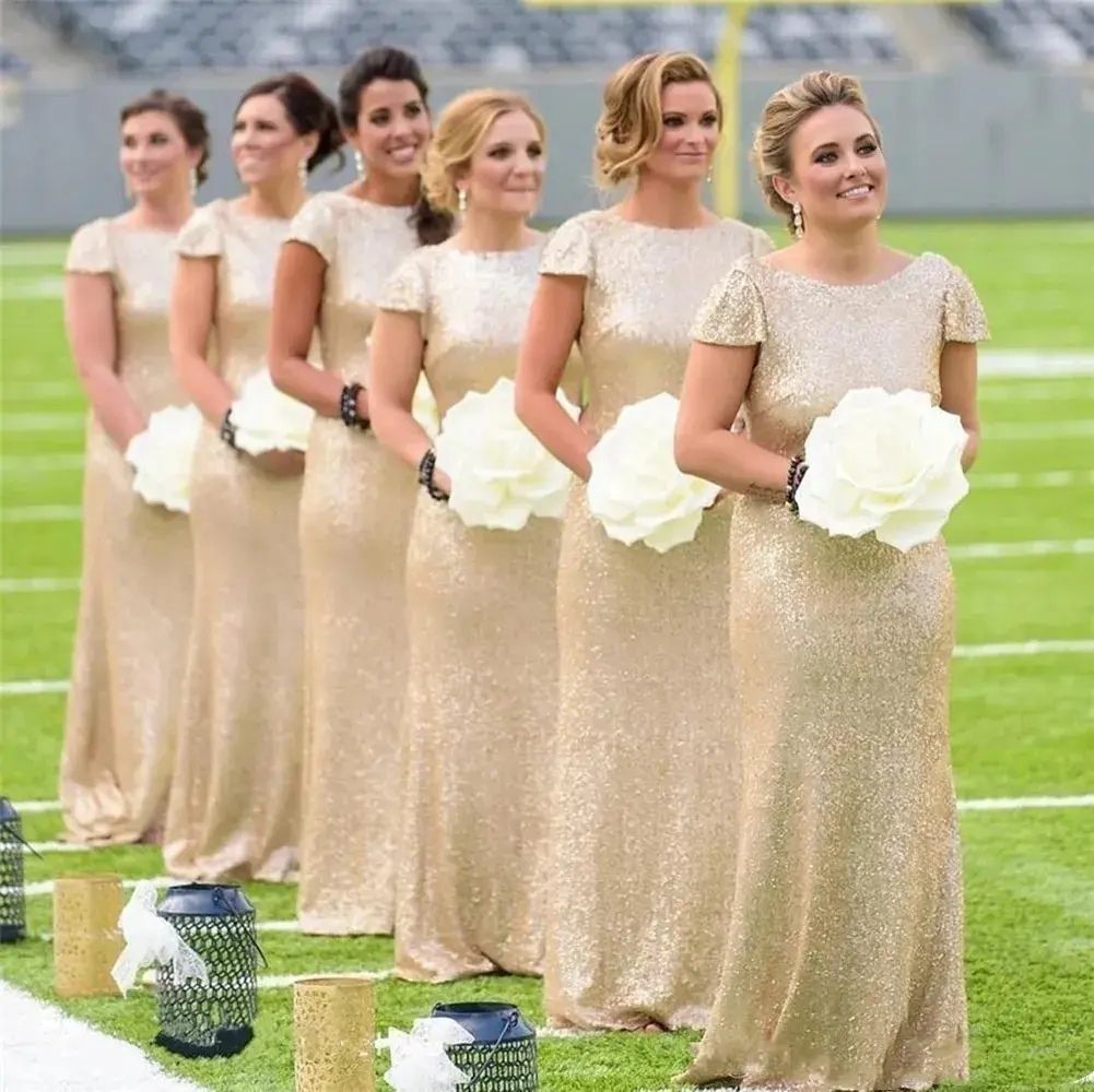 paillettes-sirena-abiti-da-damigella-d'onore-girocollo-maniche-corte-backless-lungo-pavimento-lunghezza-arabo-damigella-d'onore-matrimonio