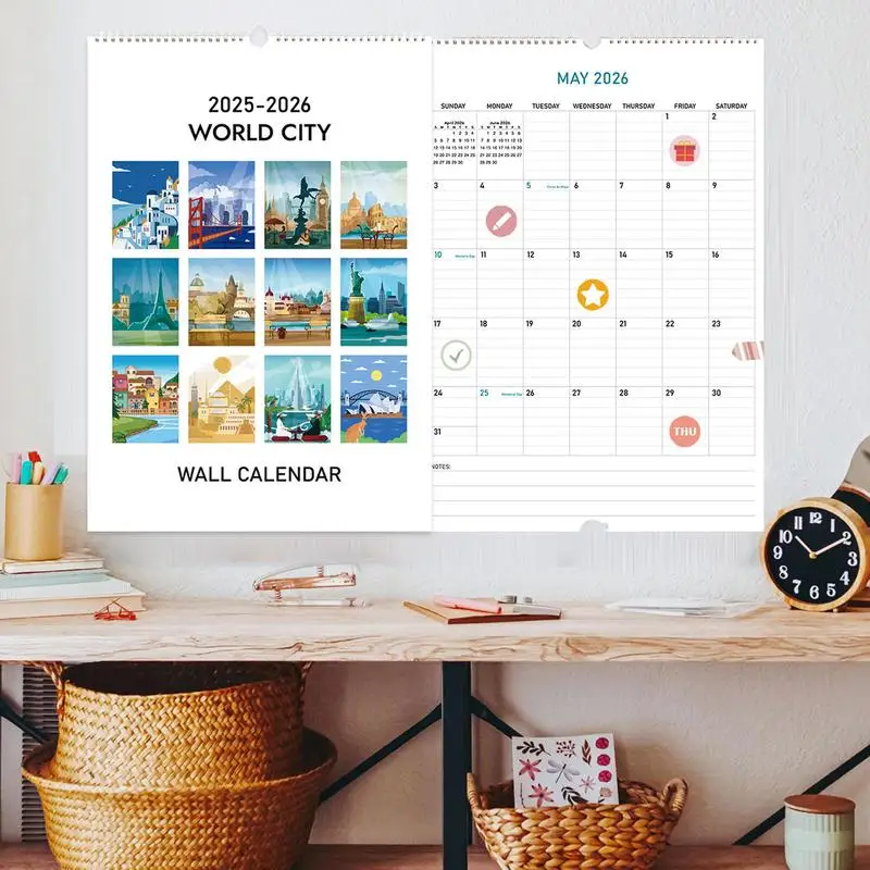Wall Calendars Monthly Calendar Planner Aesthetic Scheduling Tool With Clear Visibility Funny Design For Apartment Home Bedroom