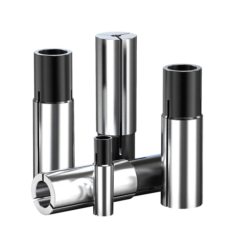 

1pc CNC End Mill Engraving Bit Transfer Adapter Chuck Lathe Tool CNC Machine Accessories 6/6.35/12.7mm to 1/8'' 3.175 4 6 8 10mm