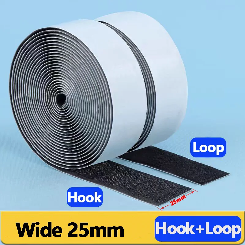 Heavy Duty Self-Adhesive Hook & Loop Fastener Tape