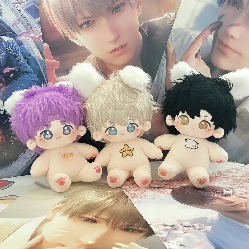 20cm Kawaii Love And Deepspace Idol Doll Anime Plush Star Dolls Stuffed Customization Figure Toys Cotton Plushies Toys Fans Gift 6