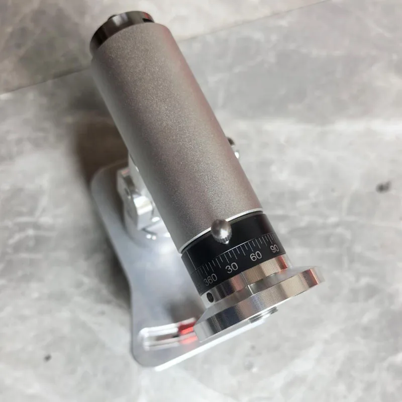 Precision angle grinding and circular brushing for watch case backs - Watch Repair Tool Turret Holder