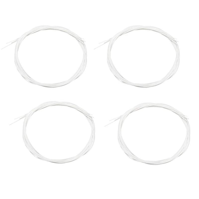 

16Pcs/Set White Durable Nylon Ukulele Strings Replacement Part For 21 Inch 23 Inch 26 Inch Stringed Instrument
