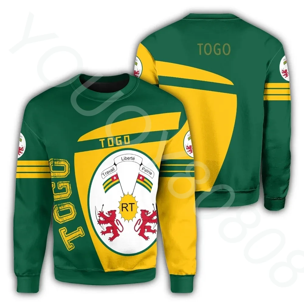 

African Apparel Togo Sweatshirt Sports Premium New Fall Men's Hoodie Casual Sweater Vintage Harajuku Casual Clothing