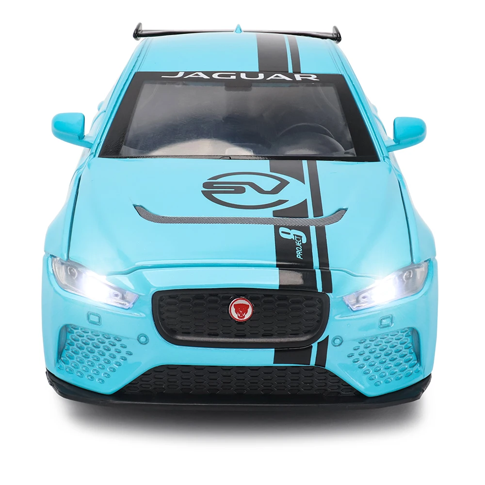 1: 32 Jaguar PROJECT 8 alloy car model static die-casting car