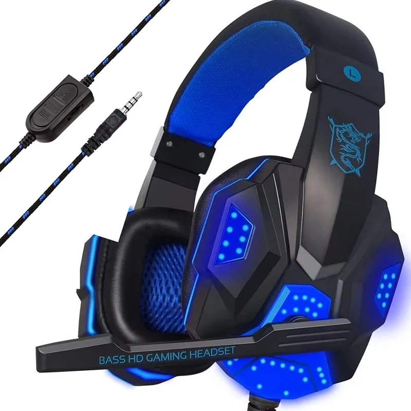 Kabelgebundenes Gaming Headset Mit Mikrofon Für Pc Und Konsole_voghion.com