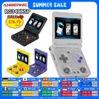 ANBERNIC RG34XXSP Console de jeu portable rabattable 3.4 ''écran IPS Linux 64 bits 64G 5000 + jeux prise en charge WIFI HDMI sortie TV Streaming 1