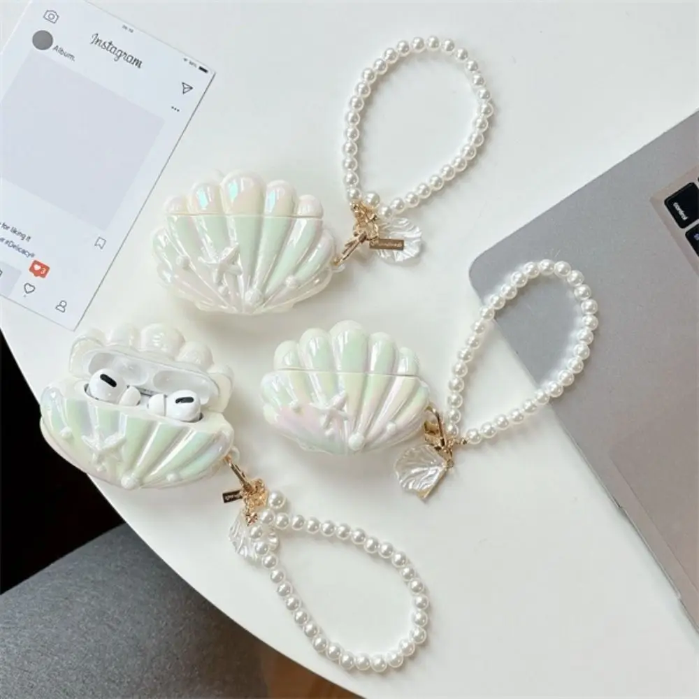 Electroplated Colored Seashell Conch Silicone Protective Sleeve