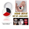 Halloween Makeup Palette Face Body Paint Makeup Wheel White Black Red Waterproof Zombie Skeleton Cosplay Makeup Face Painting 4