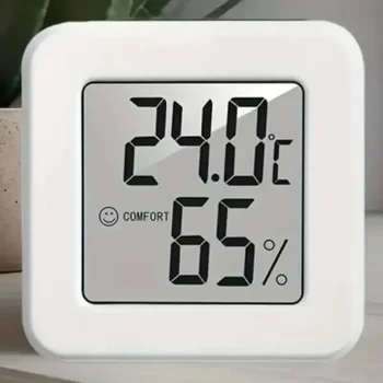 Mini LCD Digital Thermometer And Hygrometer Bedroom Portable Measure Indoor Temperature Humidity Tool Sensor 1