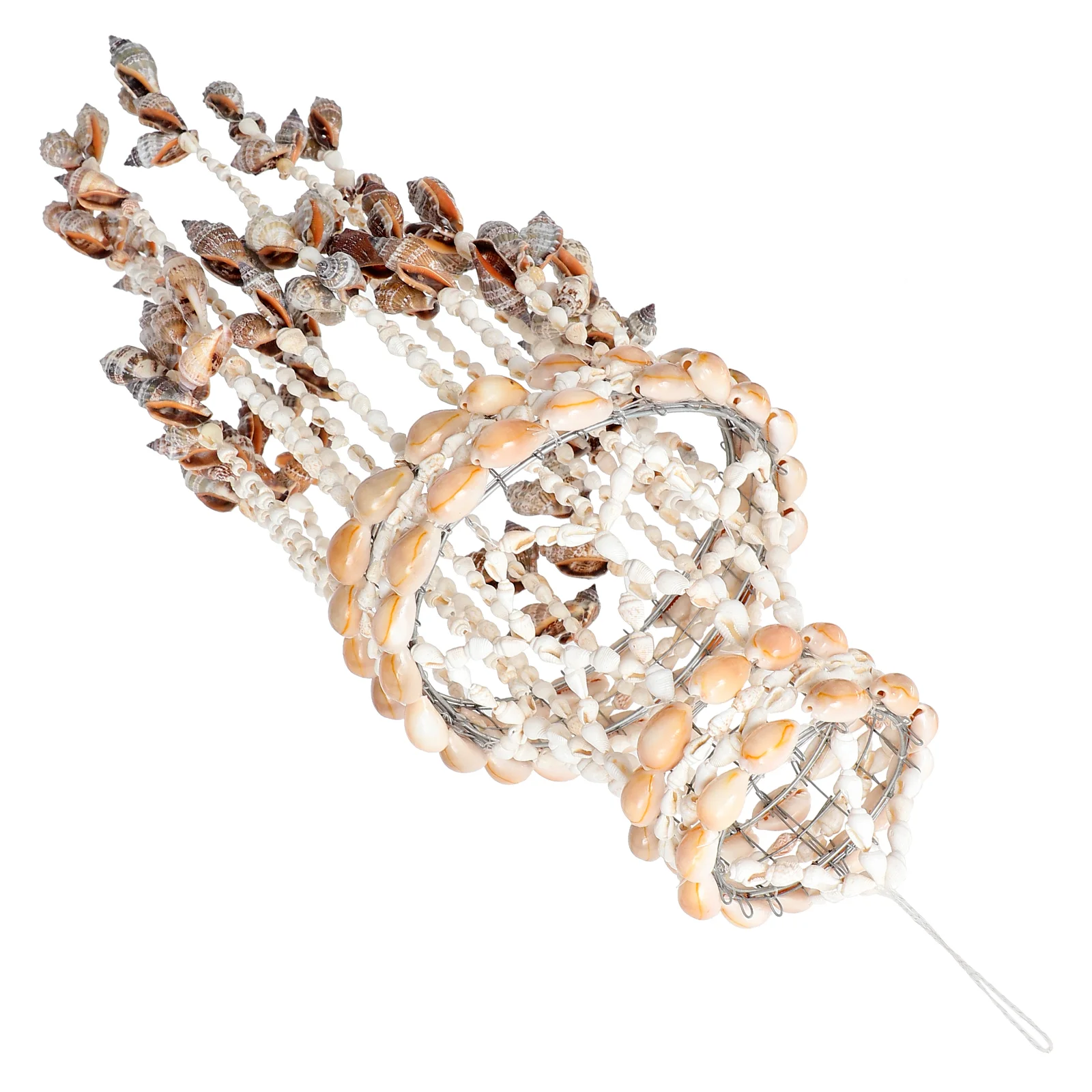 

Shell Wind Chime Hanging Ornament Natural Conch Shell Wind Chime Pendants Wall Hanging Pendant Random Seashell Decoration