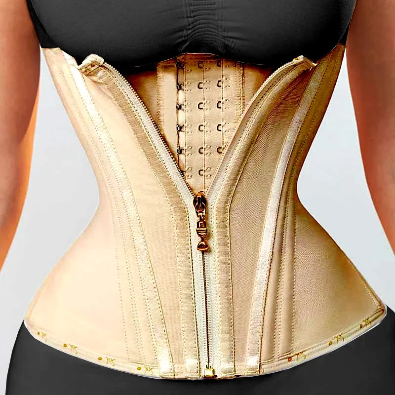 FajasColombiansGirdlesBeltMeshBreathableWaistTrainerShaperwear