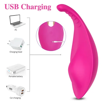 Wearable Butterfly Vibrator Clitoris Stimulator Panties Vibrator Wireless Remote Vibrating Eggs Masturbator Sex Toys For Women 2